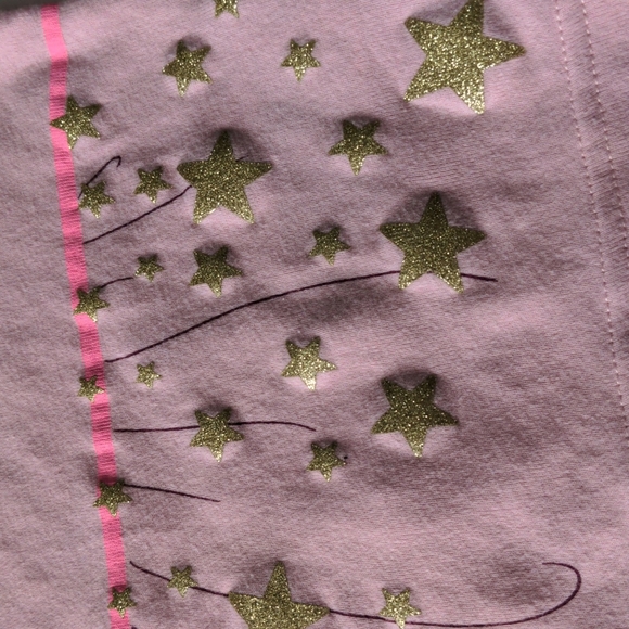 Old Navy Pink Ballerina Stars Toddler Girl Pajamas * 18-24M - Picture 3 of 8
